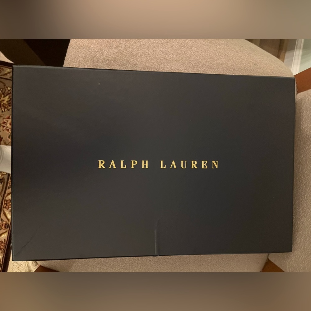 ***RALPH LAUREN*** Genuine Gift Presentation Box & Logo Tissue Paper